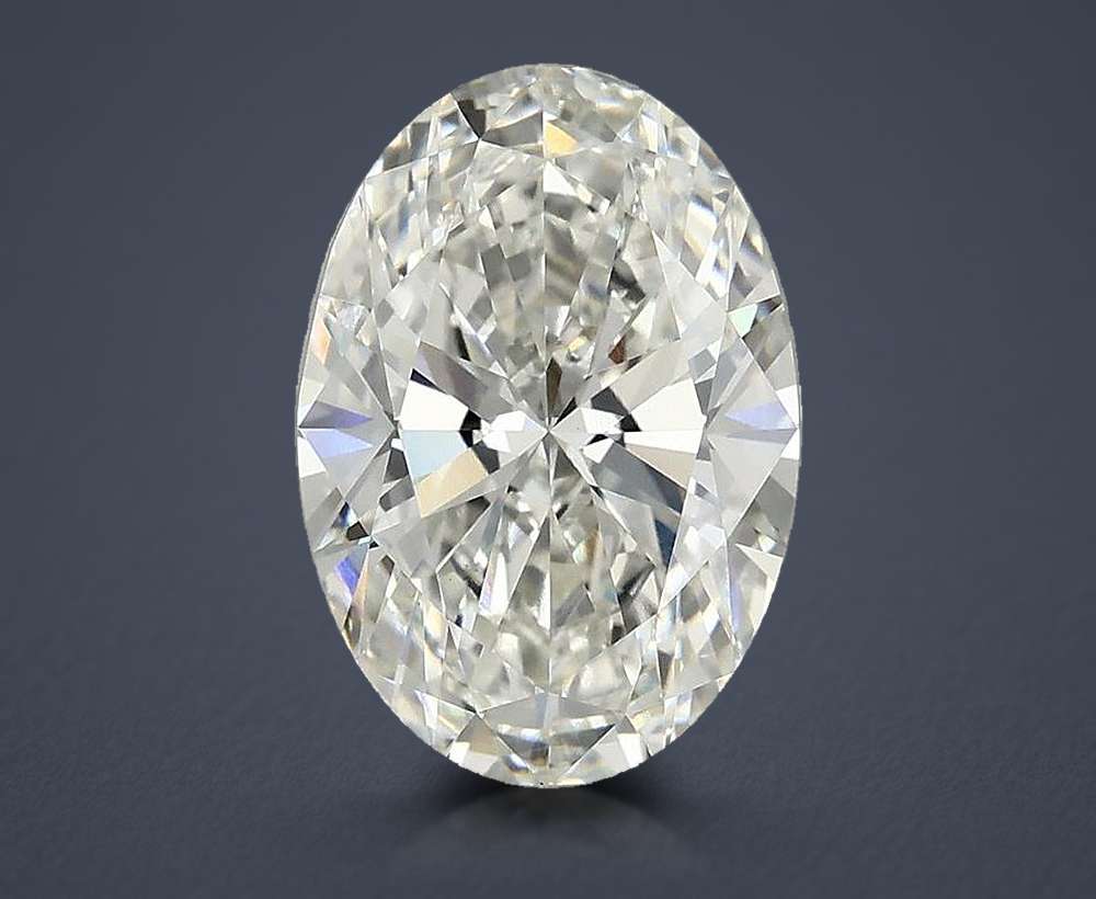 3.00 Carat Oval Lab Diamond