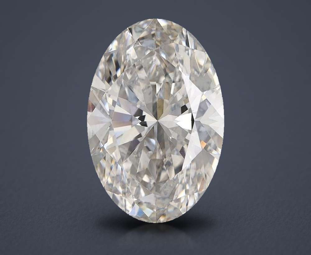 7.31 Carat Oval Lab Diamond