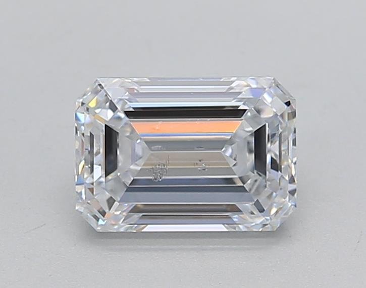 1.00ct F SI2 Rare Carat Ideal Cut Emerald Lab Grown Diamond