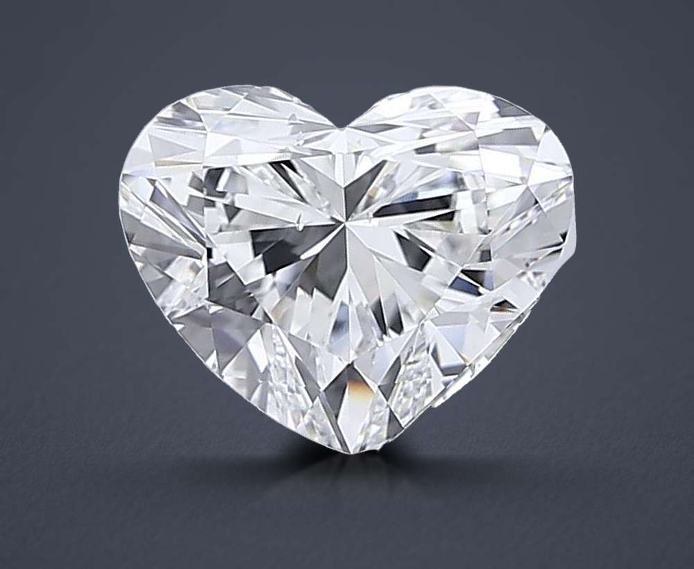 2.50 Carat Heart Lab Diamond