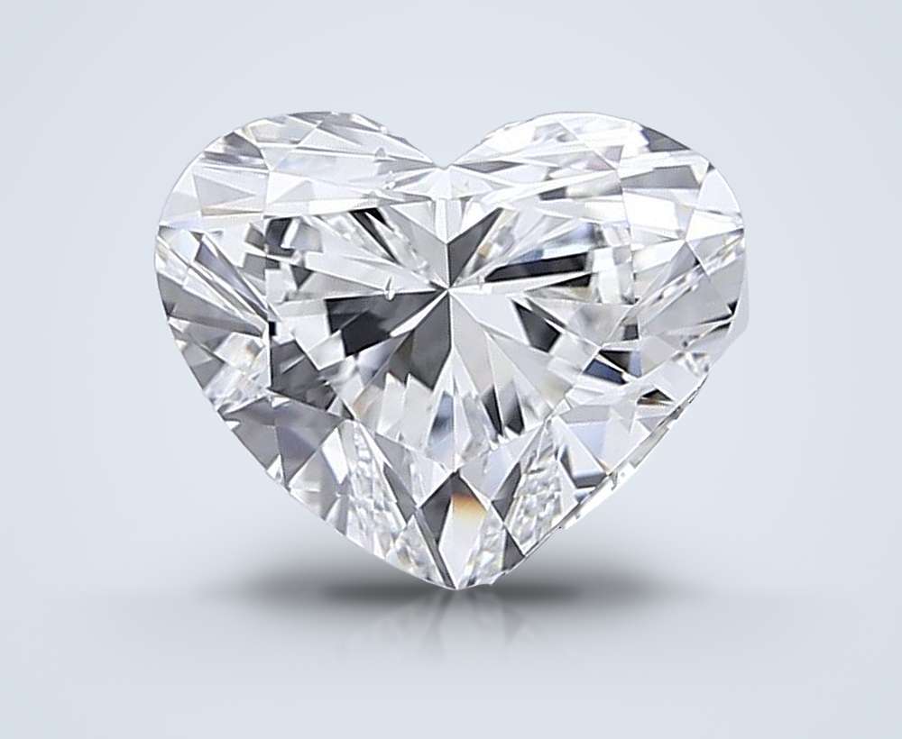 2.50 Carat Heart Lab Diamond