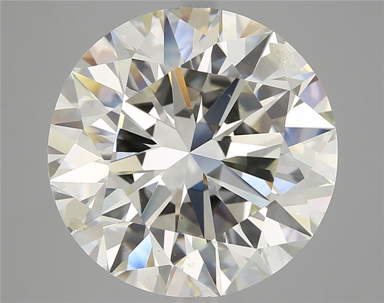 10.02ct J SI2 Rare Carat Ideal Cut Round Diamond