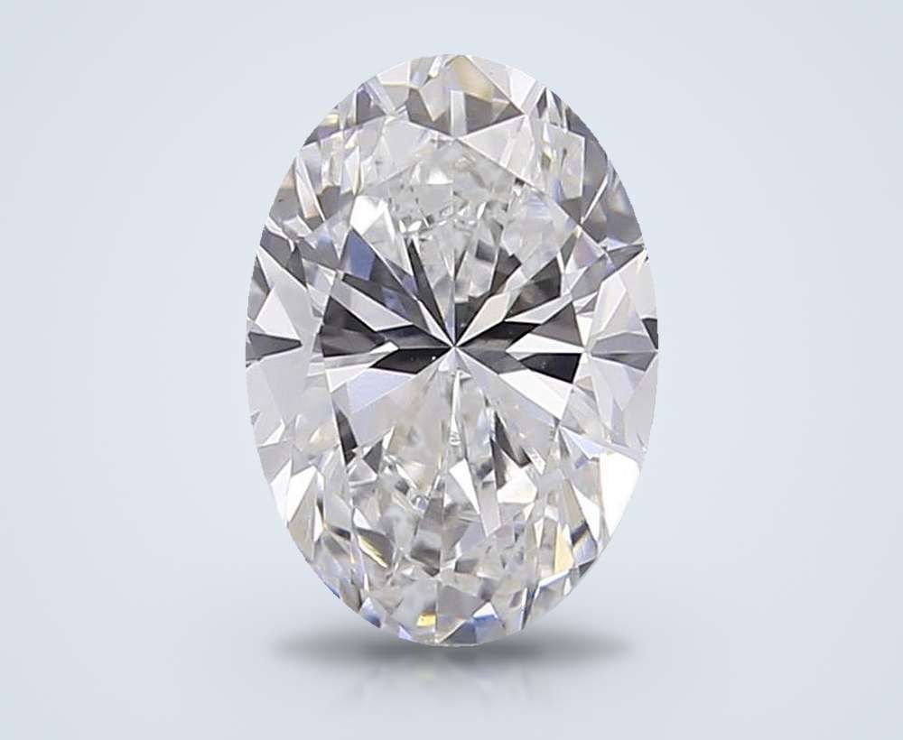 0.60 Carat Oval Lab Diamond
