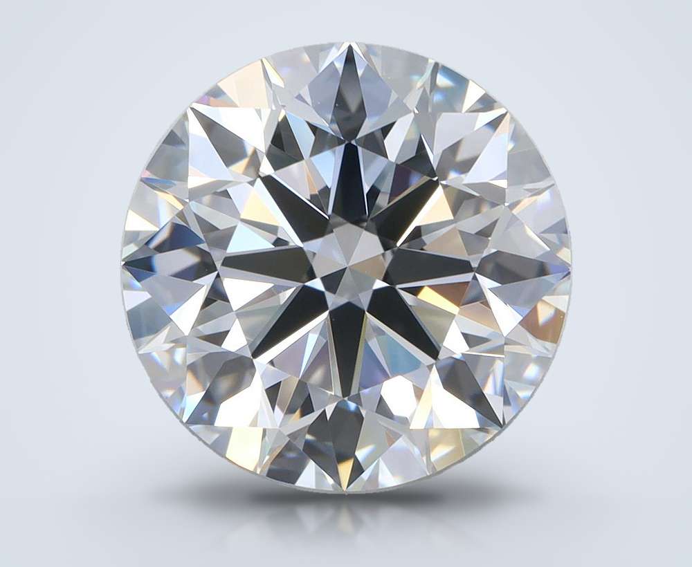 4.34 Carat Round Lab Diamond
