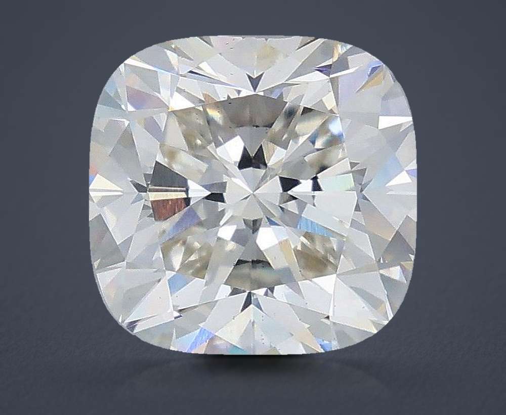 3.21 Carat Cushion Lab Diamond