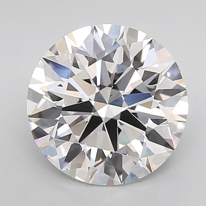 2.79ct E VS1 Rare Carat Ideal Cut Round Lab Grown Diamond