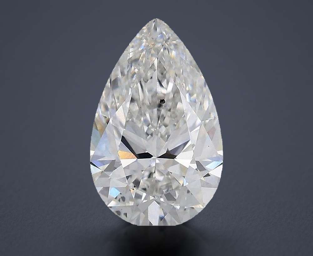 2.56 Carat Pear Lab Diamond