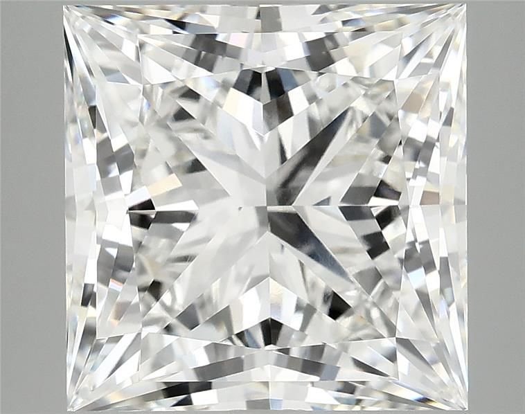 8.04ct E VVS2 Rare Carat Ideal Cut Princess Lab Grown Diamond