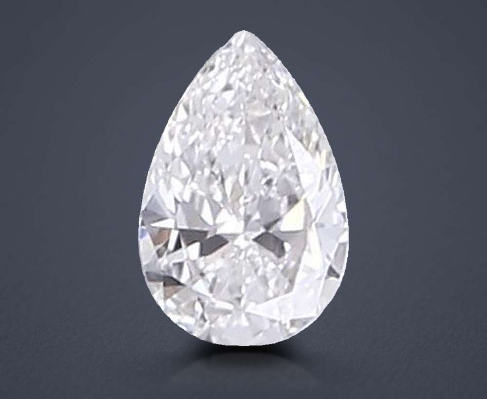 0.28 Carat Pear Lab Diamond