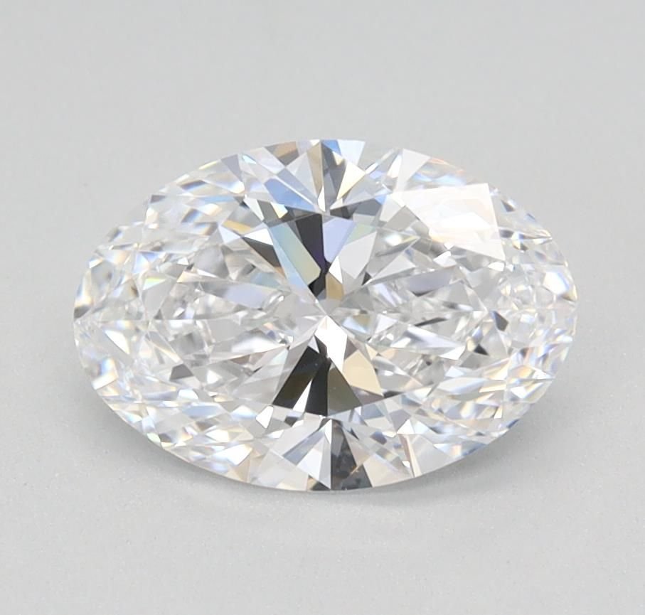 1.03ct D VVS2 Rare Carat Ideal Cut Oval Lab Grown Diamond