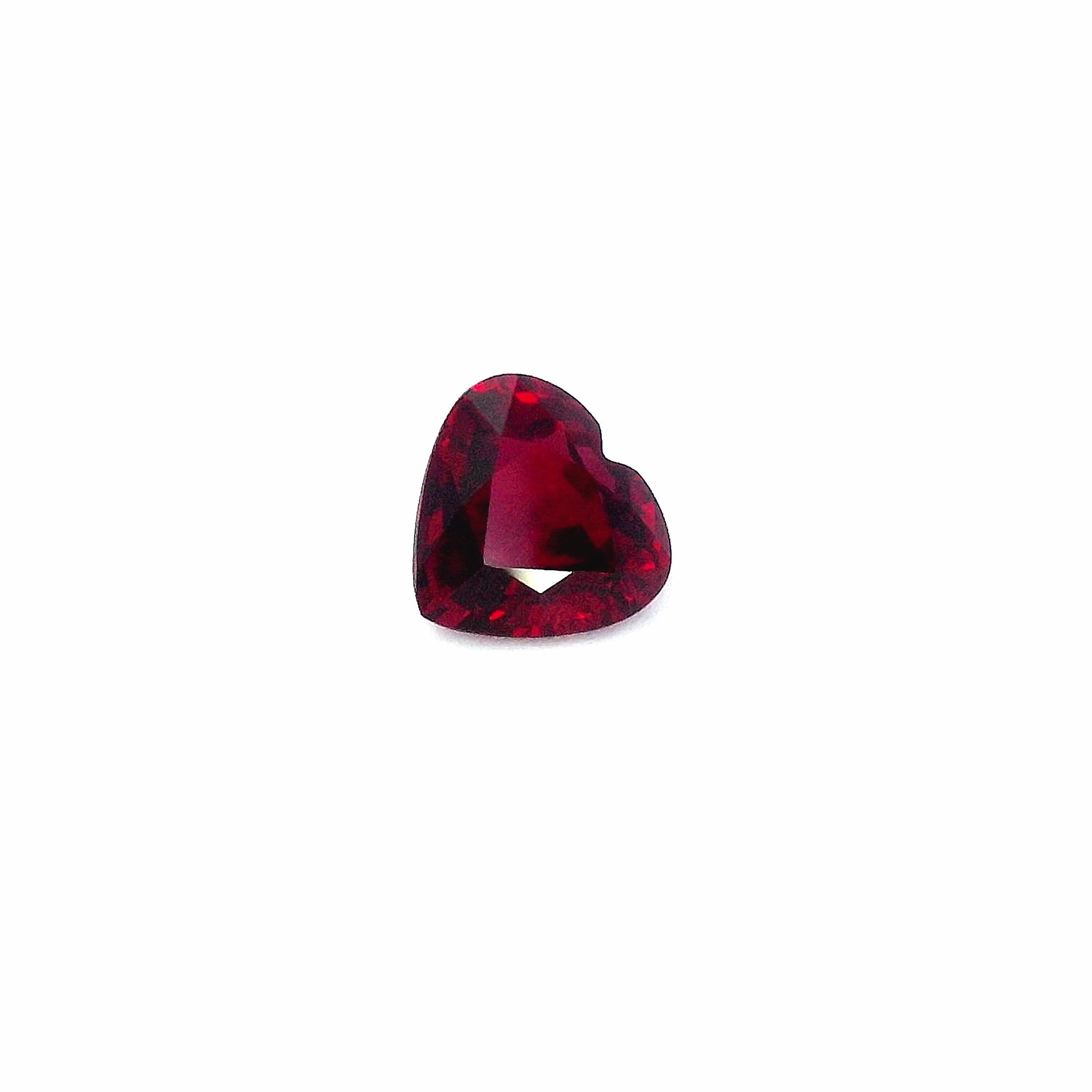 1.05 Carat Red Heart Ruby