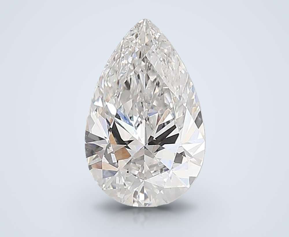 3.09 Carat Pear Lab Diamond