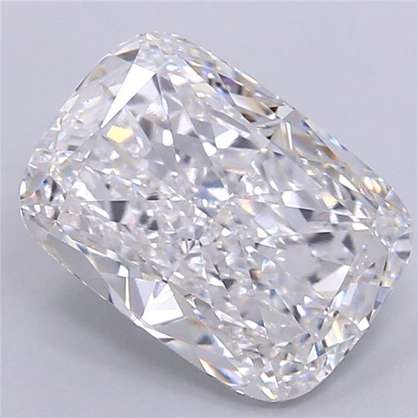 3.57ct E VVS2 Rare Carat Ideal Cut Cushion Lab Grown Diamond