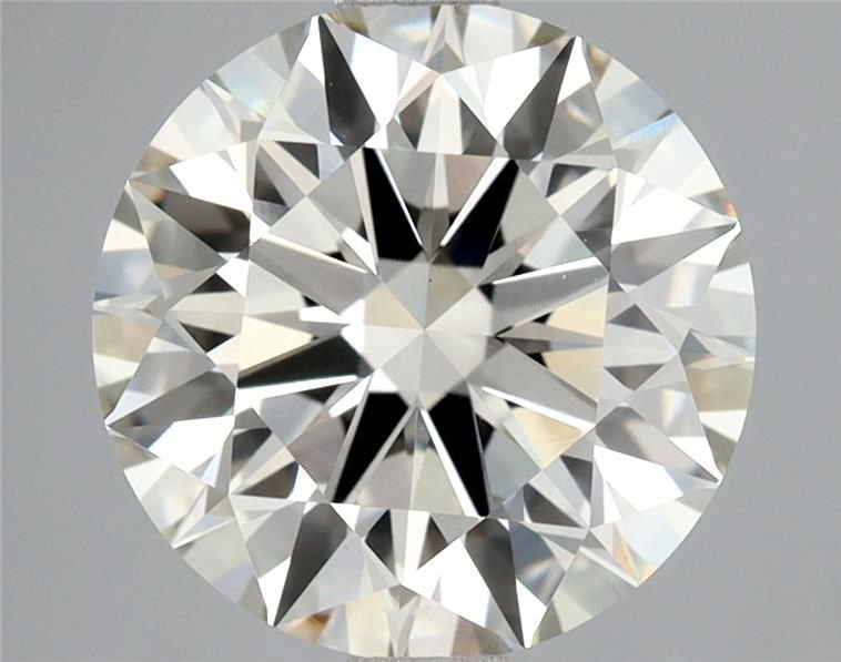 3.33ct J VS1 Rare Carat Ideal Cut Round Lab Grown Diamond