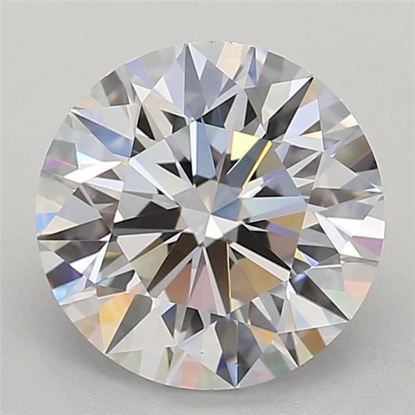 3.07ct E IF Rare Carat Ideal Cut Round Lab Grown Diamond