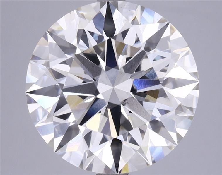 6.34ct I VS1 Rare Carat Ideal Cut Round Lab Grown Diamond