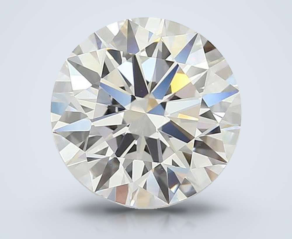 3.40 Carat Round Lab Diamond