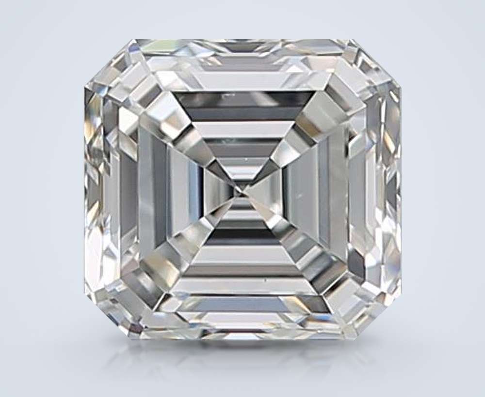0.70 Carat Asscher Natural Diamond