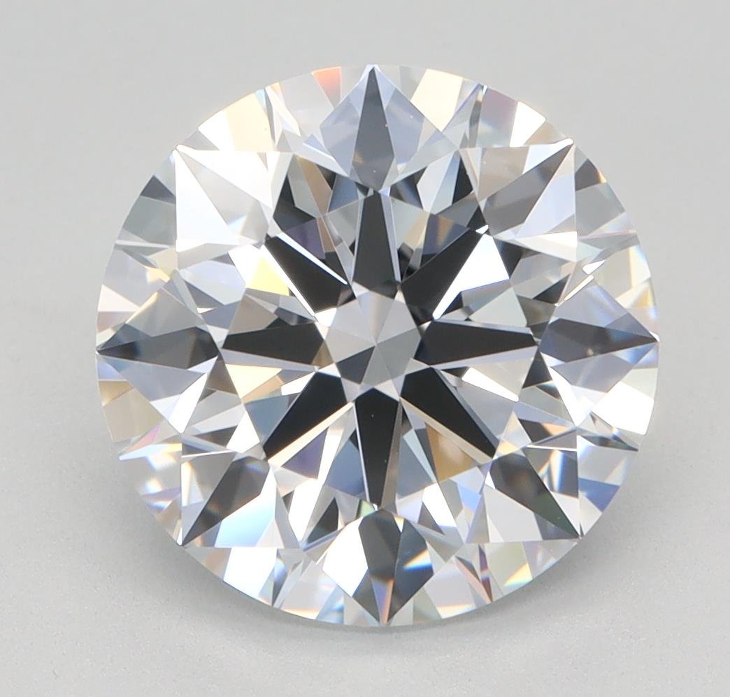 3.12ct E IF Rare Carat Ideal Cut Round Lab Grown Diamond