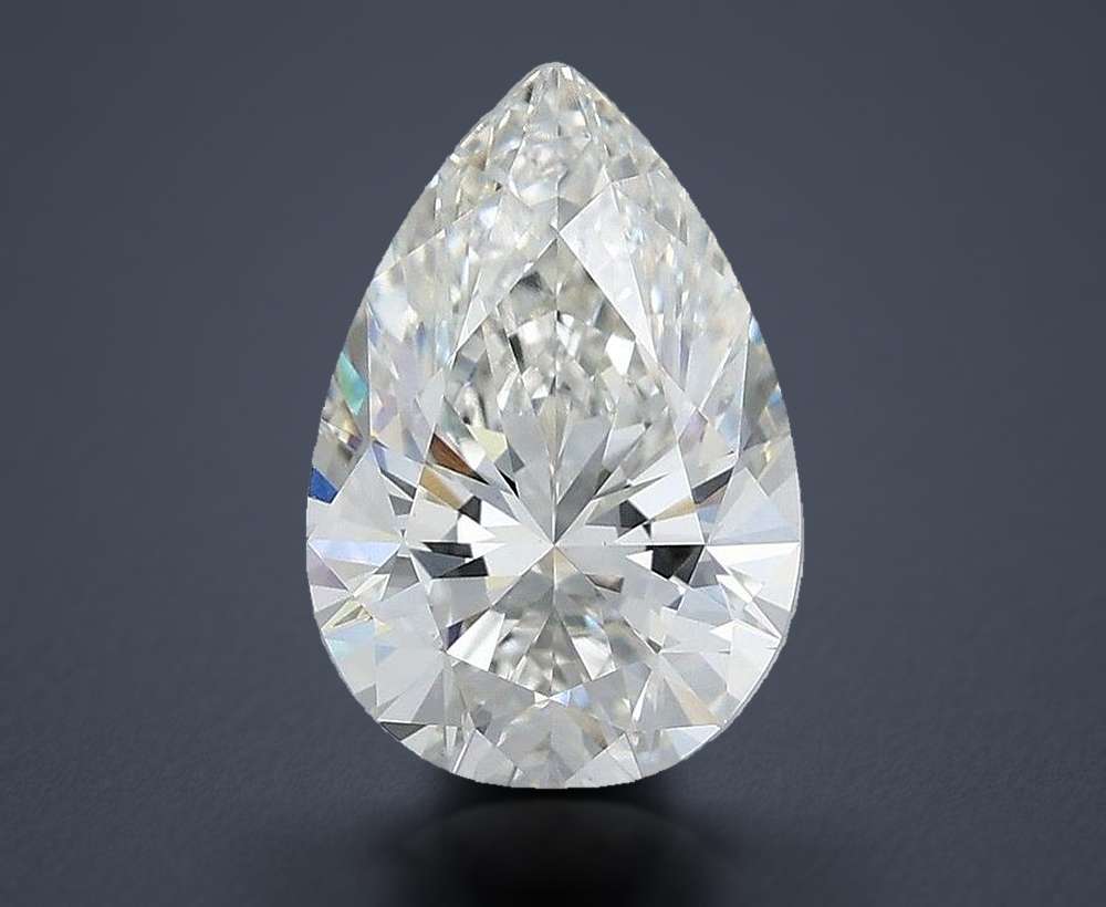2.60 Carat Pear Lab Diamond