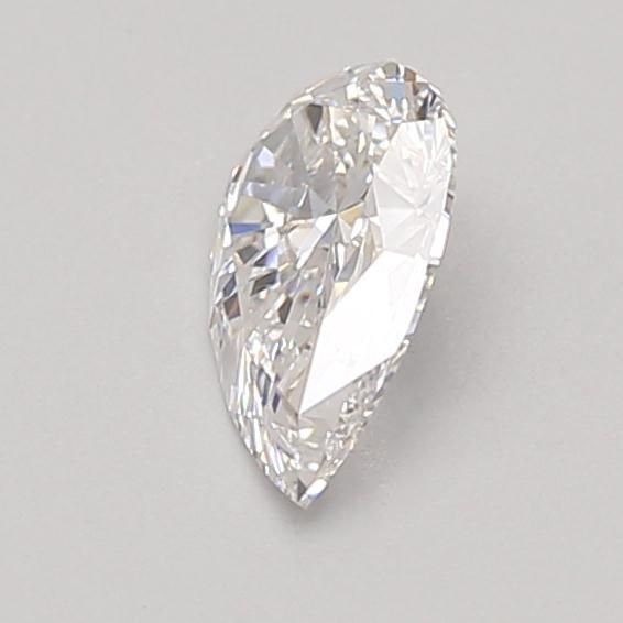 0.76ct E VS2 Rare Carat Ideal Cut Pear Lab Grown Diamond