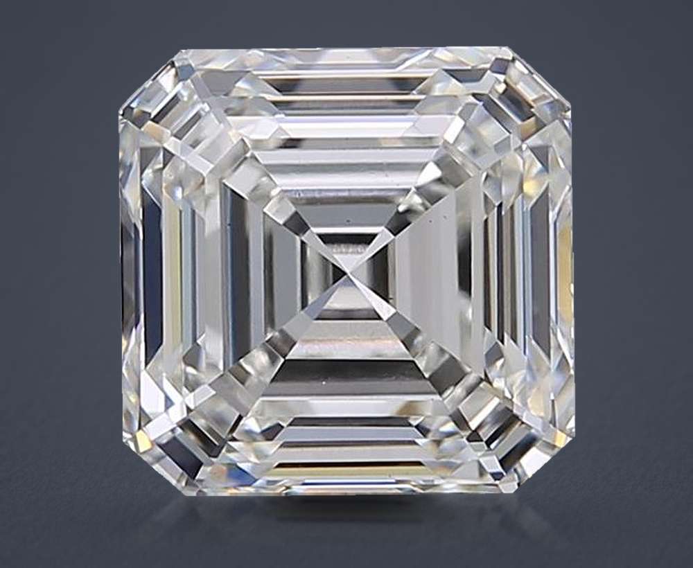 3.83 Carat Asscher Lab Diamond