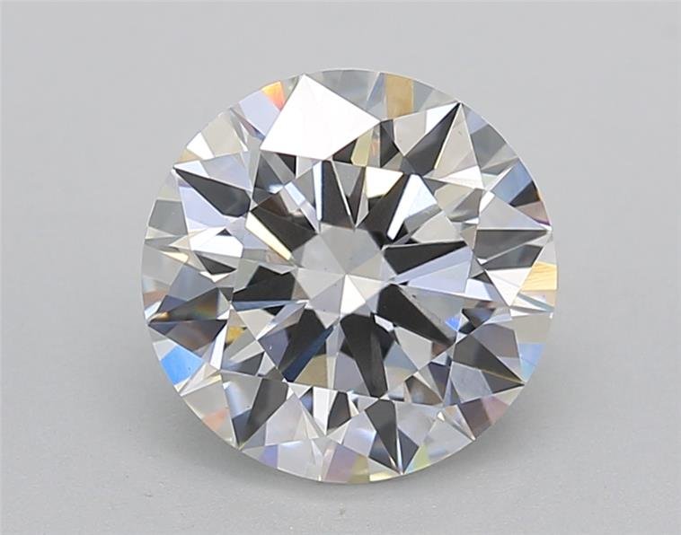 2.37ct F VS1 Rare Carat Ideal Cut Round Lab Grown Diamond