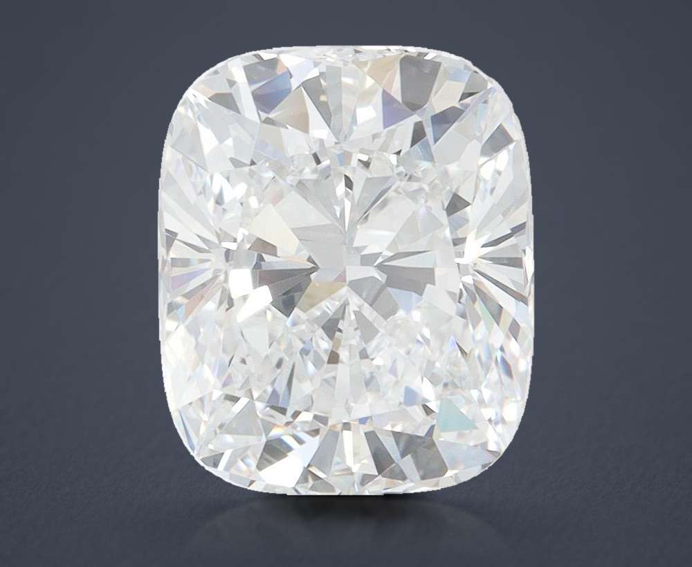 4.10 Carat Cushion Lab Diamond