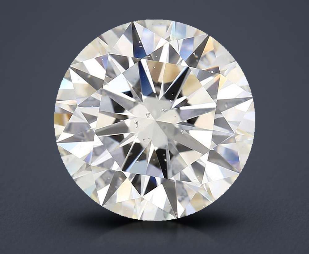3.50 Carat Round Natural Diamond