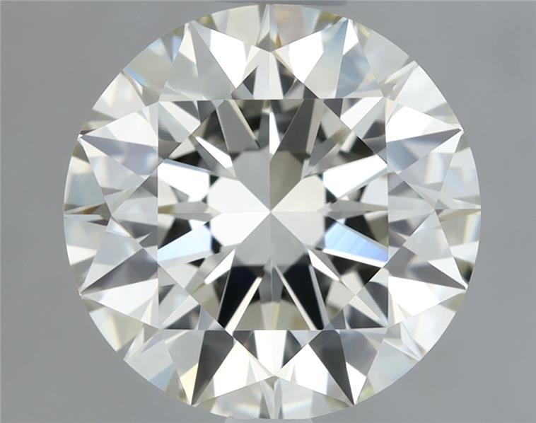 2.03ct J VVS1 Rare Carat Ideal Cut Round Diamond