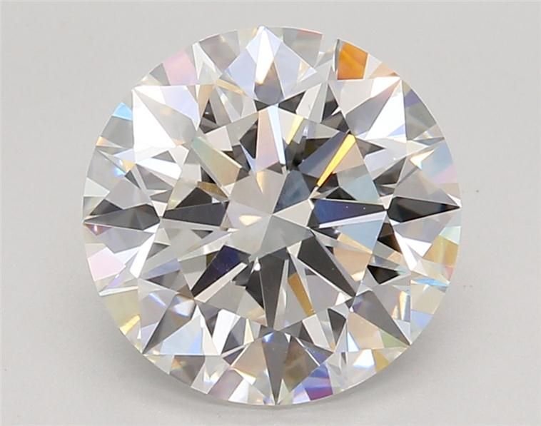 3.55ct E VVS2 Rare Carat Ideal Cut Round Lab Grown Diamond