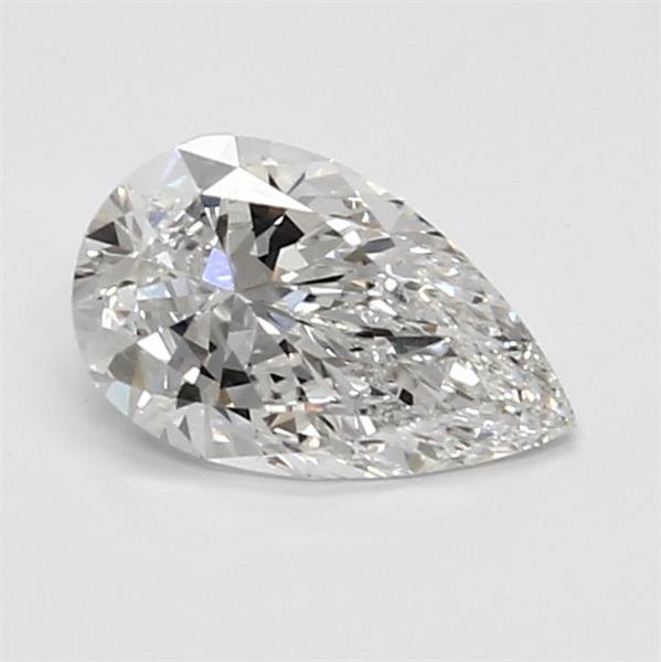 0.91ct F VS1 Very Good Cut Pear Lab Grown Diamond