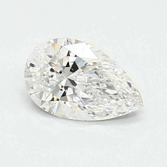 0.57ct E VVS2 Rare Carat Ideal Cut Pear Lab Grown Diamond