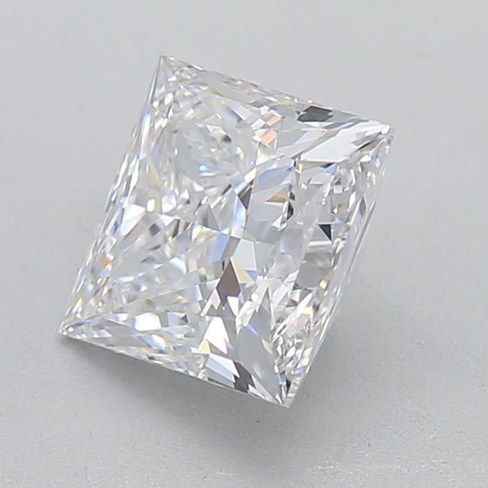 0.97ct D VS1 Rare Carat Ideal Cut Princess Lab Grown Diamond