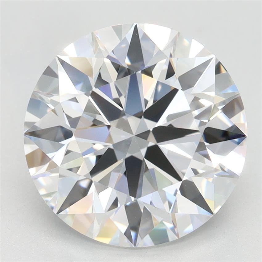3.53ct D VVS1 Rare Carat Ideal Cut Round Lab Grown Diamond
