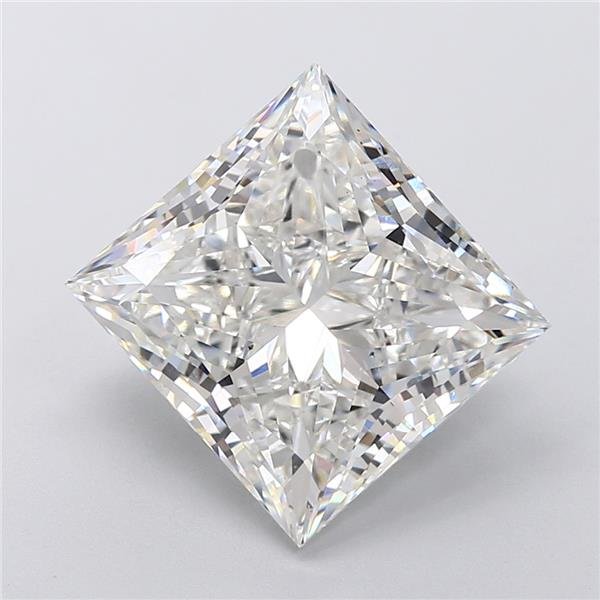 10.68ct G VS2 Rare Carat Ideal Cut Princess Lab Grown Diamond