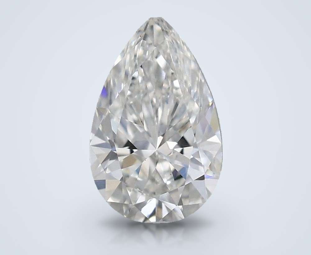 0.37 Carat Pear Lab Diamond