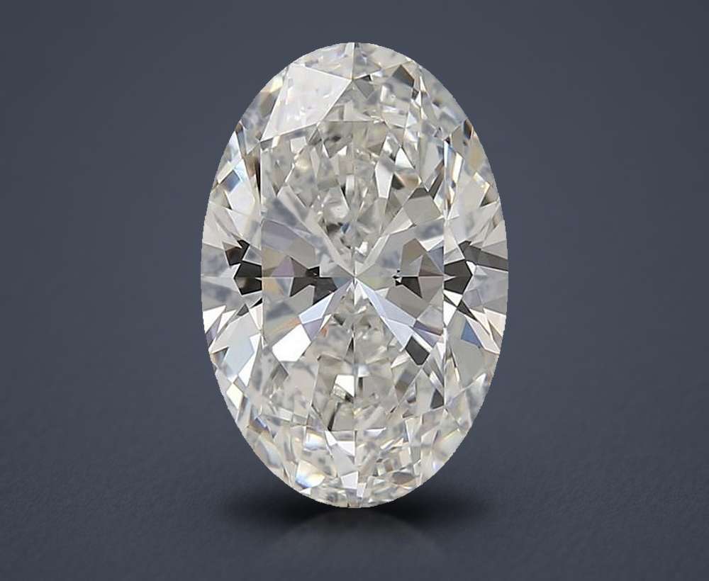 4.50 Carat Oval Lab Diamond