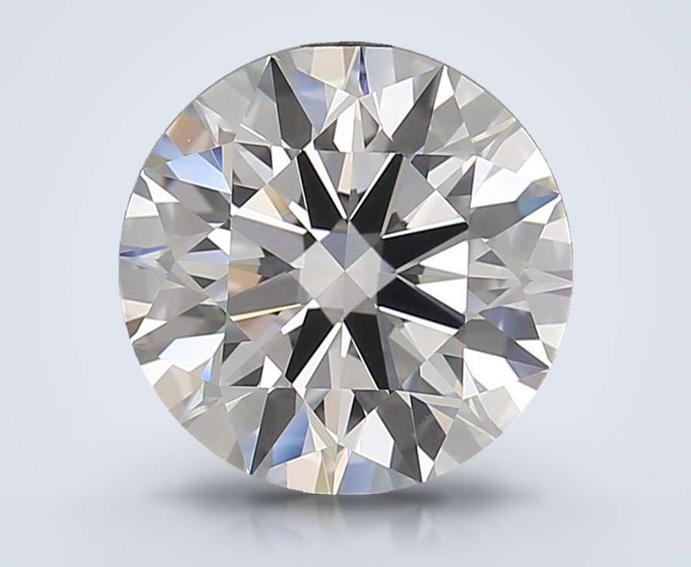 3.41 Carat Round Lab Diamond