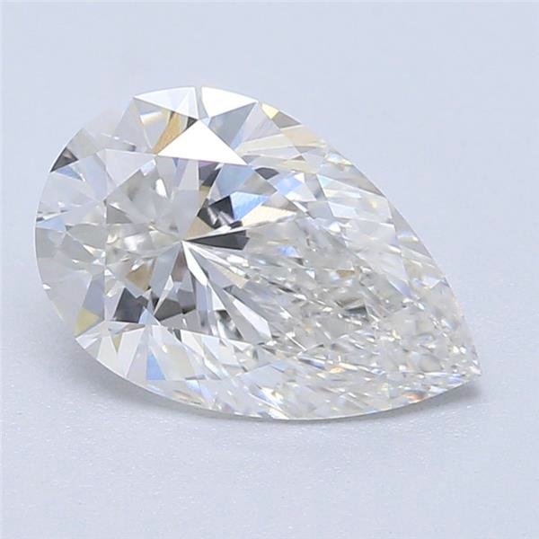 0.81ct F VS2 Rare Carat Ideal Cut Pear Lab Grown Diamond