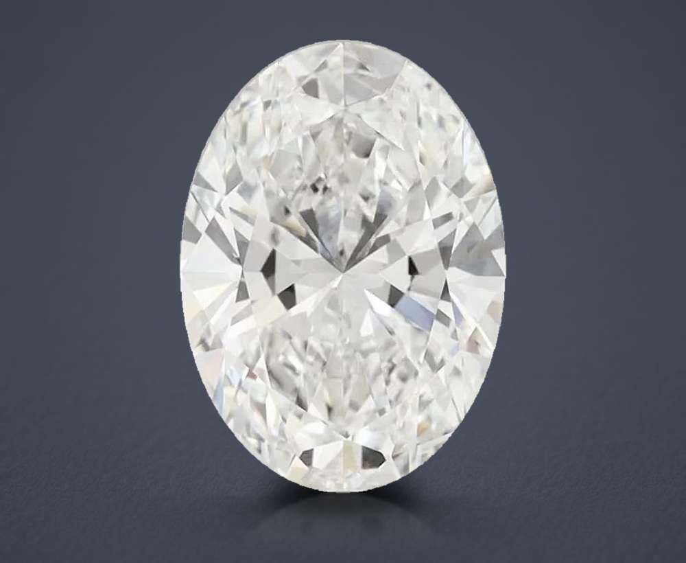 5.00 Carat Oval Lab Diamond