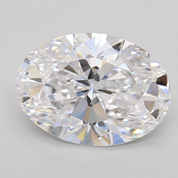 1.09ct D VVS2 Rare Carat Ideal Cut Oval Lab Grown Diamond