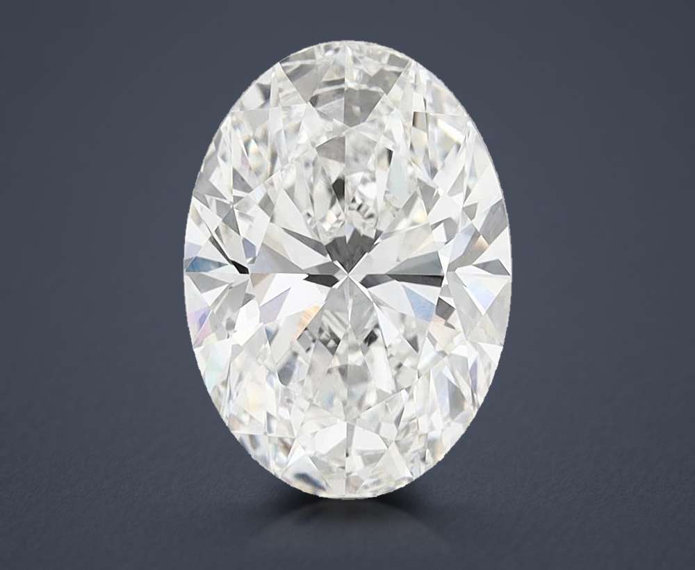 7.32 Carat Oval Lab Diamond