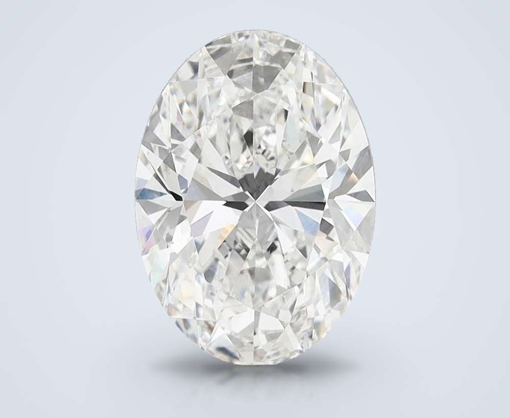 7.32 Carat Oval Lab Diamond