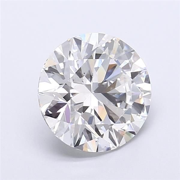 4.05ct E VS1 Rare Carat Ideal Cut Round Lab Grown Diamond