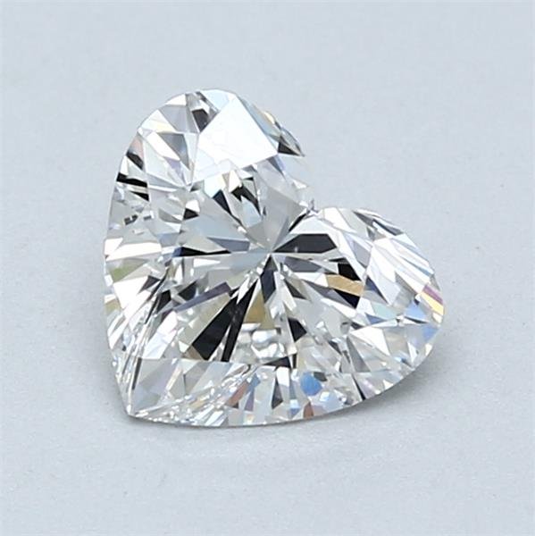 0.95ct E VS1 Rare Carat Ideal Cut Heart Lab Grown Diamond