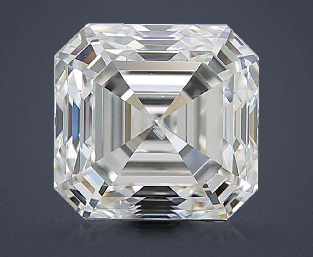 2.01 Carat Asscher Natural Diamond
