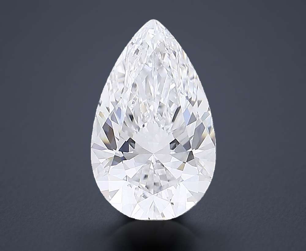 3.02 Carat Pear Natural Diamond