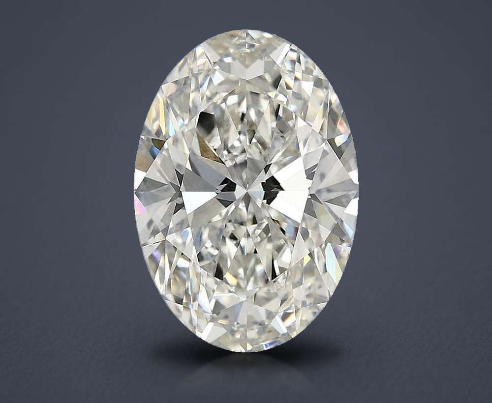 3.86 Carat Oval Lab Diamond