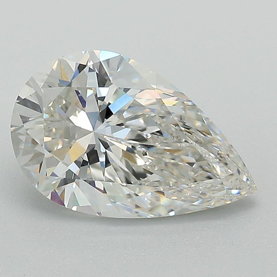 2.18ct G VVS2 Rare Carat Ideal Cut Pear Lab Grown Diamond